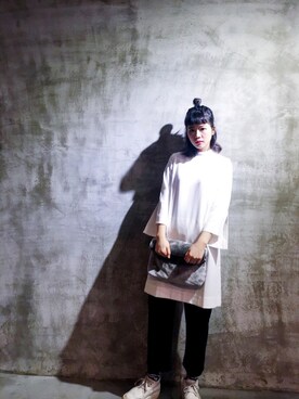 「iohll（iohll）のアイテム」を使った、xainさん（レディース・165cm）の春コーディネート