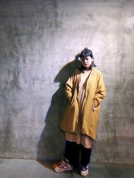 「iohll（iohll）のアイテム」を使った、xainさん（レディース・165cm）の春コーディネート