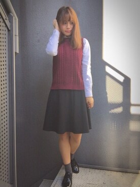 サンさん（レディース・156cm）の秋コーディネート