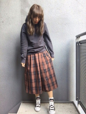 「アイテム（その他）」を使った、サンさん（レディース・156cm）の冬コーディネート
