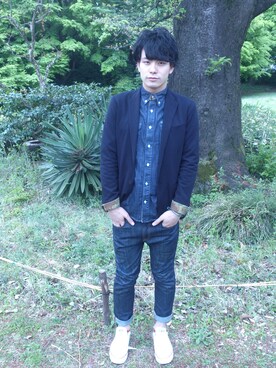 matsu-さん（メンズ・177cm）の春コーディネート