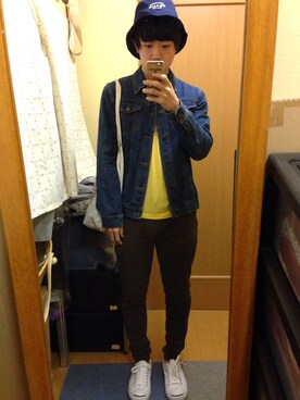 「CONVERSE（コンバース）のCONVERSE コンバース ジャック パーセル / JACK PURCEL（スニーカー）」を使った、りょうさん（メンズ・162cm）の冬コーディネート