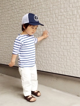 rizさん（キッズ・90cm）の春コーディネート