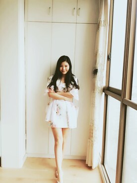 「J&Mのアイテム（トップス、その他）」を使った、cinderfuckingrella さん（レディース・165cm）の春コーディネート