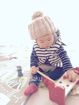 Hakuさんの（HAKKA BABY | ハッカベビー）を使ったコーディネート
