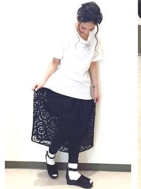 ジャー。さん（レディース・153cm）の春コーディネート