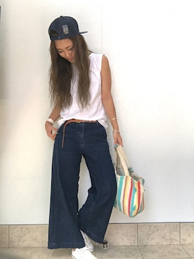 aipoooonhさん（レディース・158cm）の夏コーディネート