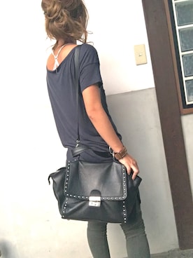 「alexanderwang（アレキサンダーワン）のアイテム（ワンピース/ドレス）」を使った、aipoooonhさん（レディース・158cm）の夏コーディネート