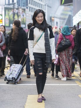 「wear x touch」｜EASTTOUCHGIRLSさん（レディース・165cm）の冬コーディネート