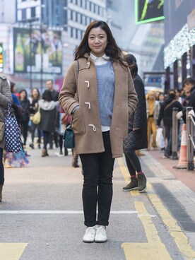 「wear x touch」｜EASTTOUCHGIRLSさん（レディース・165cm）の冬コーディネート