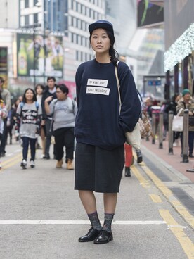 「wear x touch」｜EASTTOUCHGIRLSさん（レディース・165cm）の冬コーディネート