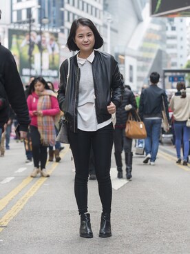 「wear x touch」｜EASTTOUCHGIRLSさん（レディース・165cm）の冬コーディネート