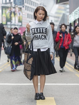 「wear x touch」｜EASTTOUCHGIRLSさん（レディース・165cm）の冬コーディネート