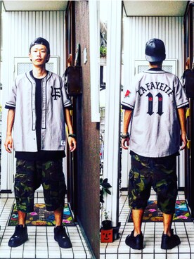 Dragon相馬さん(メンズ・174cm)の夏コーディネート