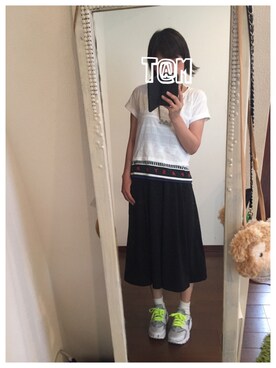 「MONKI」｜i_am_tamさん（レディース・153cm）の夏コーディネート