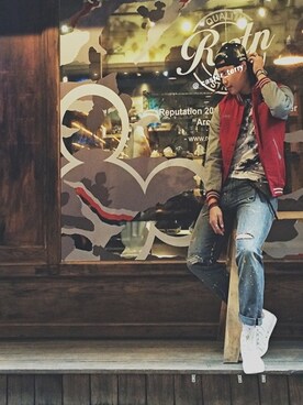 「white socks」｜caster_terryさん（メンズ・185cm）の秋コーディネート