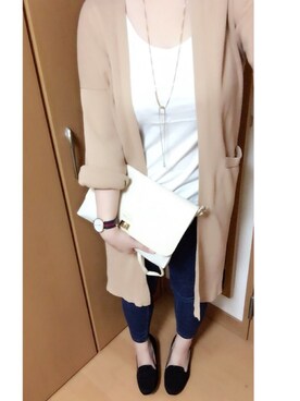 「アパートバイローリーズ」｜「アイテム（腕時計）」を使った、Guusanさん（レディース・161cm）の秋コーディネート