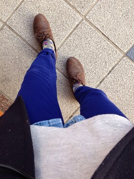 紺さん（レディース・154cm）の春コーディネート