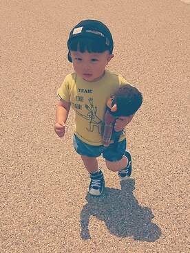 チョミ吉さん（キッズ・90cm）の春コーディネート