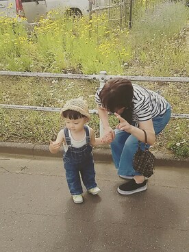 チョミ吉さん（キッズ・90cm）の春コーディネート