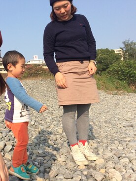 ゆみ だつさん(レディース・157cm)の秋コーディネート