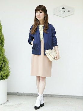 スタッフ1さん（レディース・152cm）の春コーディネート