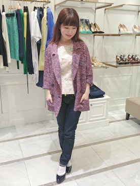 スタッフ1さん（レディース・152cm）の春コーディネート