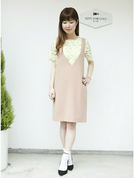 スタッフ1さん（レディース・152cm）の春コーディネート