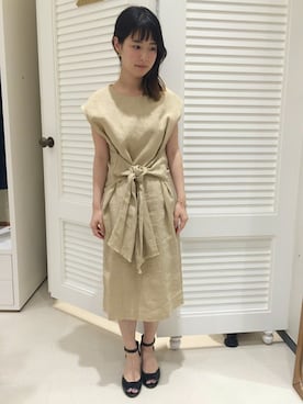 「EDIT. FOR LULU（エディットフォールル）のアイテム」を使った、スタッフ1さん（レディース・152cm）の夏コーディネート