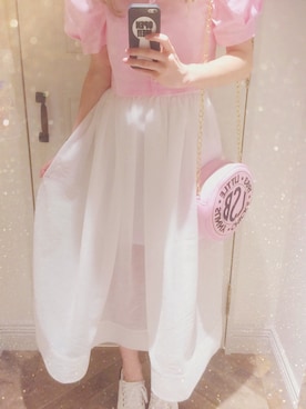「honey mi honey」｜kumicoさん（レディース・163cm）の夏コーディネート