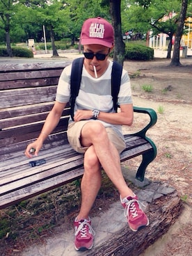 やこさん（メンズ・169cm）の夏コーディネート