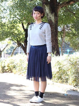 とみためいさん（レディース・153cm）の冬コーディネート