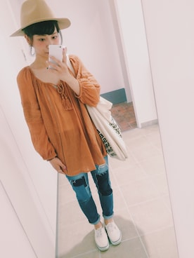 とみためいさん（レディース・153cm）の秋コーディネート