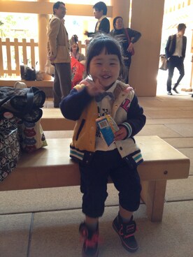 さらださん（キッズ・100cm）の春コーディネート