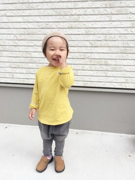 KANATAさん（キッズ・90cm）の秋コーディネート