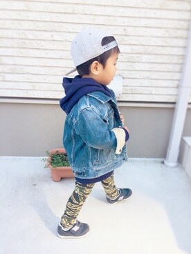 KANATAさん（キッズ・90cm）の冬コーディネート