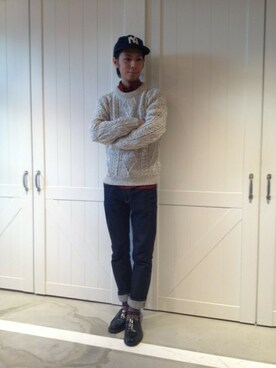 seijiさん（メンズ・170cm）の秋コーディネート