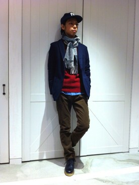 seijiさん（メンズ・170cm）の秋コーディネート