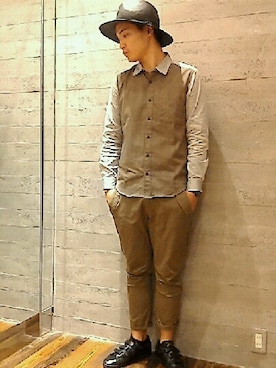 アキさん(メンズ・176cm)の夏コーディネート