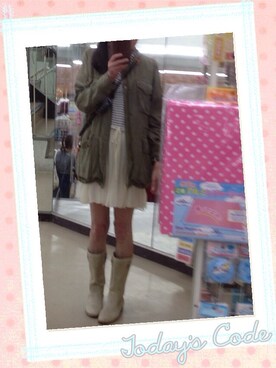 nanaさん（レディース・158cm）の春コーディネート