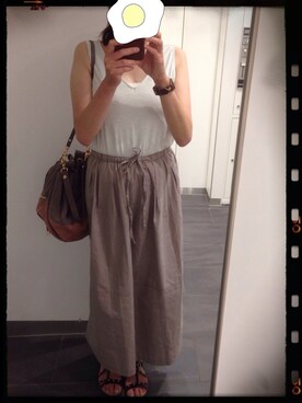 nanaさん（レディース・158cm）の夏コーディネート