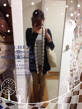 nanaさん（レディース・158cm）の秋コーディネート