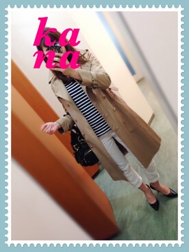 「STRAWBERRY-FIELDS（ストロベリーフィールズ）のアイテム（アクセサリー）」を使った、KANA☺︎さん（レディース・163cm）の春コーディネート