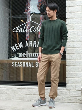 Saiさん（メンズ・180cm）の秋コーディネート