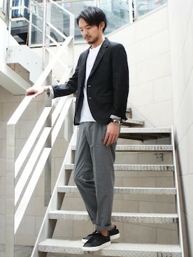 Saiさん（メンズ・180cm）の秋コーディネート