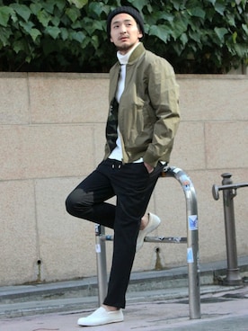 Saiさん（メンズ・180cm）の冬コーディネート