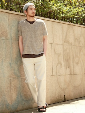 「Teva（テバ）のアイテム」を使った、Saiさん（メンズ・180cm）の春コーディネート