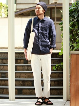 「Teva（テバ）のアイテム」を使った、Saiさん（メンズ・180cm）の春コーディネート