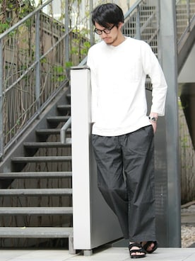 「JOURNAL STANDARD relume」｜Saiさん（メンズ・180cm）の春コーディネート