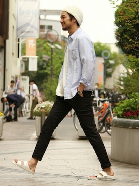 「JOURNAL STANDARD relume」｜Saiさん（メンズ・180cm）の春コーディネート
